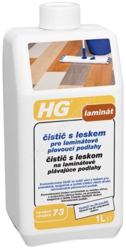 HG Čistič s leskem pro laminátové plovoucí podlahy 1L