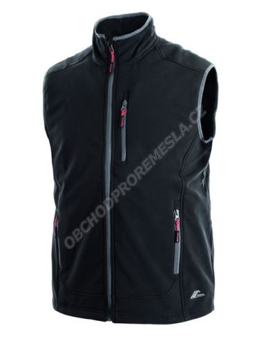 Vesta Topeka softshell. černá