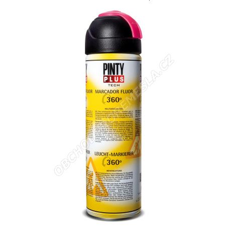 Sprej značkovací 500ml žlutá 360° T146