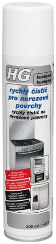 HG Rychlý čistič pro nerezové povrchy 300ml