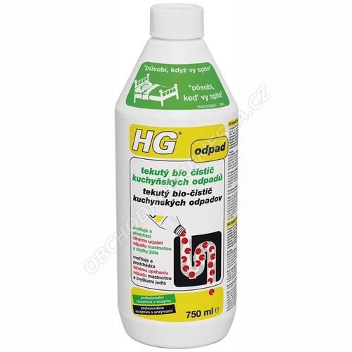 HG Tekutý bio čistič kuchyňských odpadů 1L