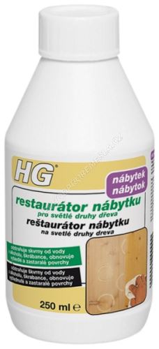 HG Restaurátor nábytku pro světlé druhy dřeva 250ml