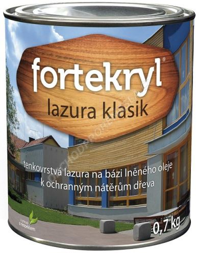 Fortekryl lazura KLASIK 0,7 kg