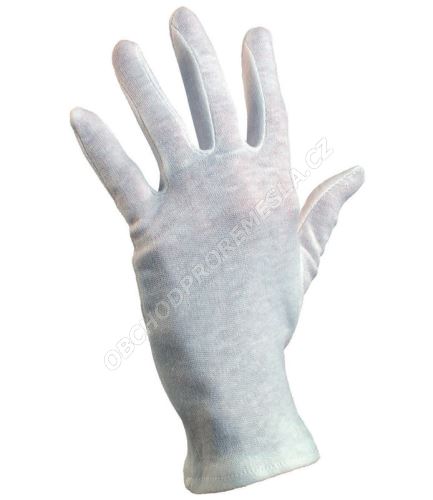 Rukavice Fawa bavlněné bílé