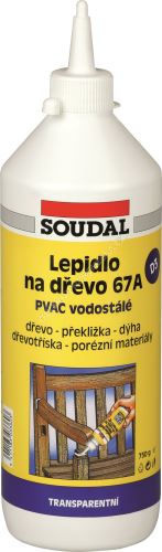 Soudal - Lepidlo na dřevo 750 g 67A vodostálé