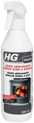 HG Čistič skleněných dvířek krbů a kamen 500ml