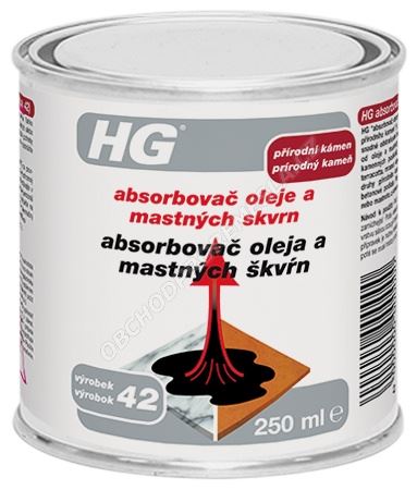 HG Absorbovač oleje a mastných skvrn z přírodního kamene 250ml